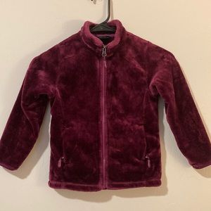 Little Girls velvet coat